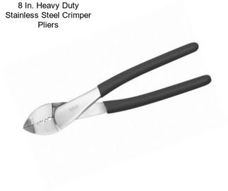 8 In. Heavy Duty Stainless Steel Crimper Pliers