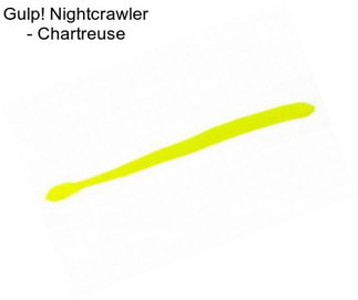 Gulp! Nightcrawler - Chartreuse