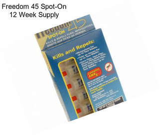 Freedom 45 Spot-On 12 Week Supply