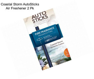 Coastal Storm AutoSticks Air Freshener 2 Pk