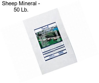 Sheep Mineral - 50 Lb.