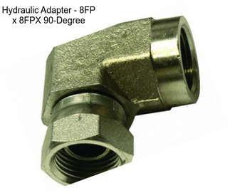 Hydraulic Adapter - 8FP x 8FPX 90-Degree