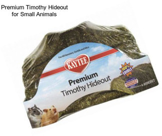 Premium Timothy Hideout for Small Animals