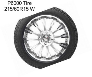 P6000 Tire 215/60R15 W