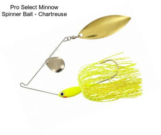 Pro Select Minnow Spinner Bait - Chartreuse