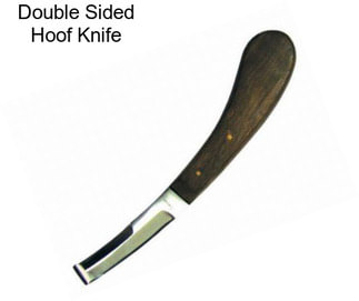 Double Sided Hoof Knife