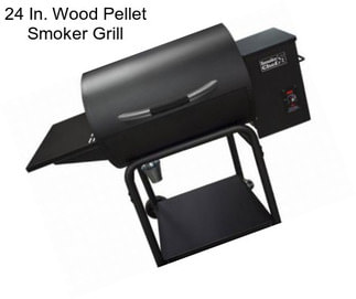 24 In. Wood Pellet Smoker Grill