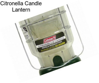 Citronella Candle Lantern