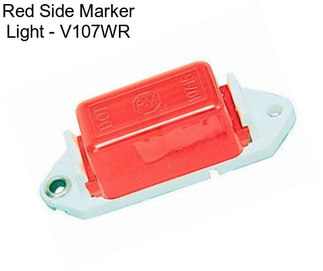 Red Side Marker Light - V107WR