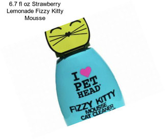 6.7 fl oz Strawberry Lemonade Fizzy Kitty Mousse