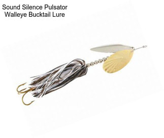 Sound Silence Pulsator Walleye Bucktail Lure