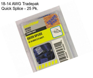 18-14 AWG Tradepak Quick Splice - 25 Pk.