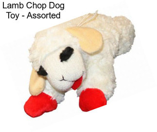Lamb Chop Dog Toy - Assorted
