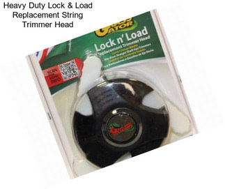 Heavy Duty Lock & Load Replacement String Trimmer Head