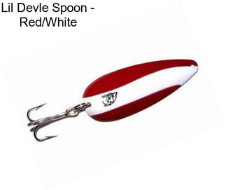 Lil Devle Spoon - Red/White