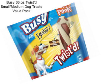 Busy 36 oz Twist\'d Small/Medium Dog Treats Value Pack