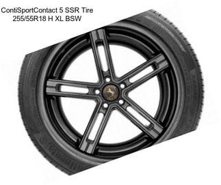 ContiSportContact 5 SSR Tire 255/55R18 H XL BSW