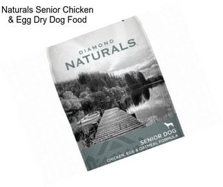 Naturals Senior Chicken & Egg Dry Dog Food