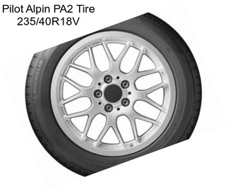 Pilot Alpin PA2 Tire 235/40R18V