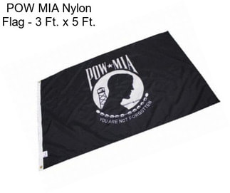 POW MIA Nylon Flag - 3 Ft. x 5 Ft.