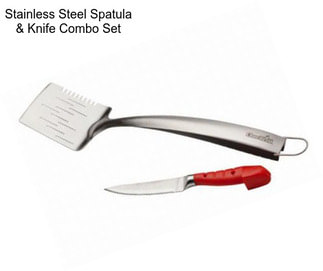 Stainless Steel Spatula & Knife Combo Set