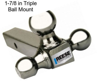 1-7/8 in Triple Ball Mount