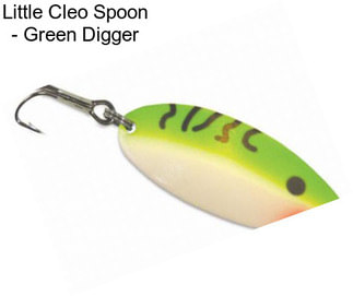 Little Cleo Spoon - Green Digger