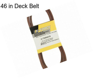 46 in Deck Belt