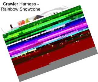 Crawler Harness - Rainbow Snowcone