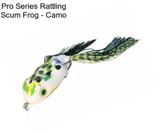 Pro Series Rattling Scum Frog - Camo