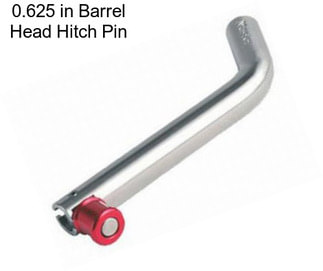 0.625 in Barrel Head Hitch Pin