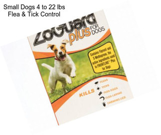 Small Dogs 4 to 22 lbs Flea & Tick Control