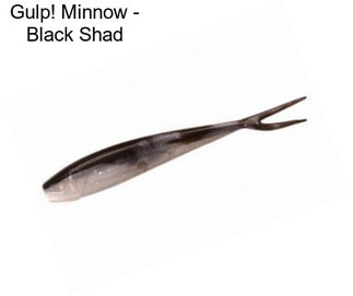 Gulp! Minnow - Black Shad