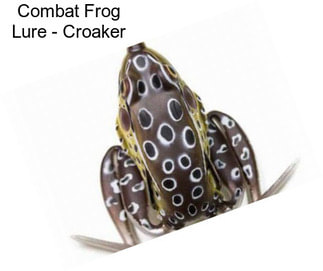 Combat Frog Lure - Croaker