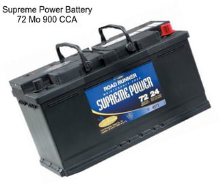 Supreme Power Battery 72 Mo 900 CCA