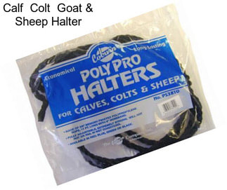Calf  Colt  Goat & Sheep Halter