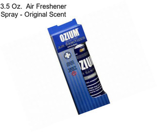 3.5 Oz.  Air Freshener Spray - Original Scent