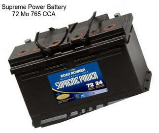 Supreme Power Battery 72 Mo 765 CCA