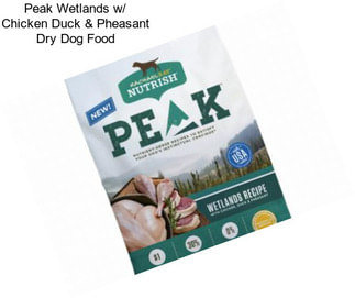 Peak Wetlands w/ Chicken Duck & Pheasant Dry Dog Food