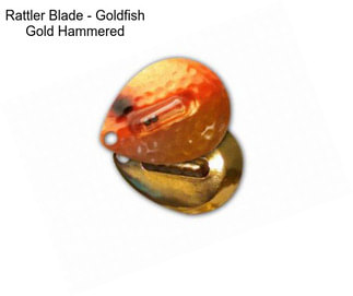 Rattler Blade - Goldfish Gold Hammered