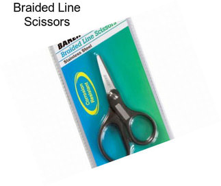 Braided Line Scissors