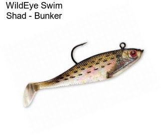 WildEye Swim Shad - Bunker