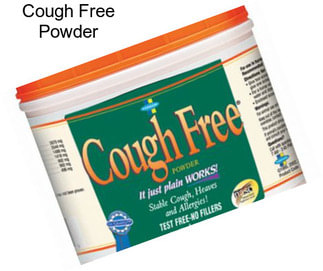 Cough Free Powder