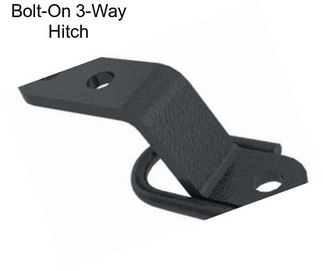 Bolt-On 3-Way Hitch