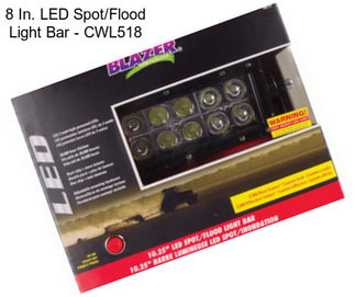 8 In. LED Spot/Flood Light Bar - CWL518