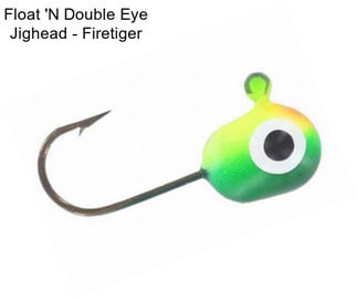 Float \'N Double Eye Jighead - Firetiger