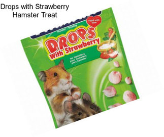 Drops with Strawberry Hamster Treat