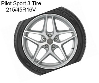 Pilot Sport 3 Tire 215/45R16V