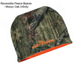 Reversible Fleece Beanie - Mossy Oak Infinity