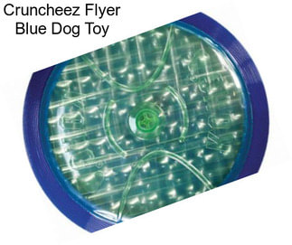 Cruncheez Flyer Blue Dog Toy